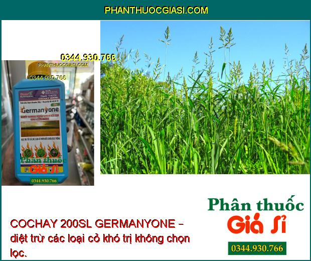 COCHAY 200SL GERMANYONE –Diệt Trừ Hầu Hết Các Loại Cỏ