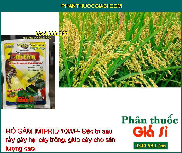 HỔ GẦM IMIPRID 10WP- Đặc Trị Rầy Sâu Kháng Thuốc