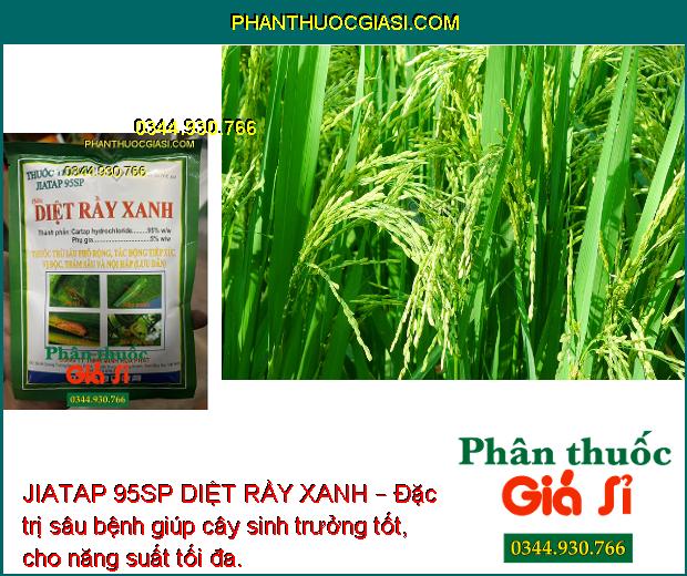 JIATAP 95SP DIỆT RẦY XANH – Đặc trị rầy nâu hại cây trồng.