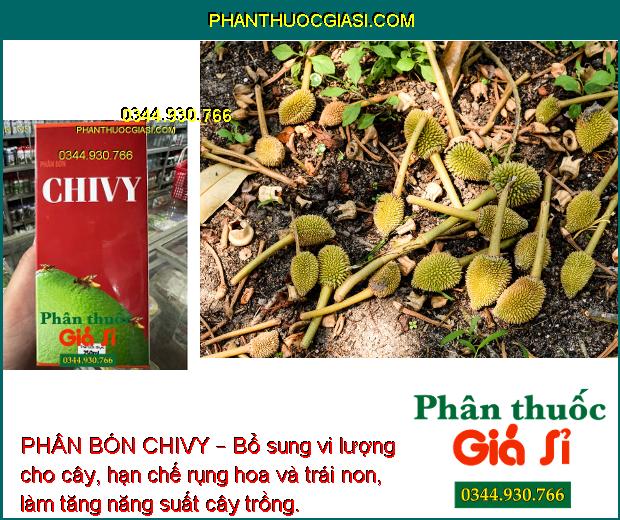 PHÂN BÓN CHIVY – BỔ SUNG VI LƯỢNG CHO CÂY TRỒNG 