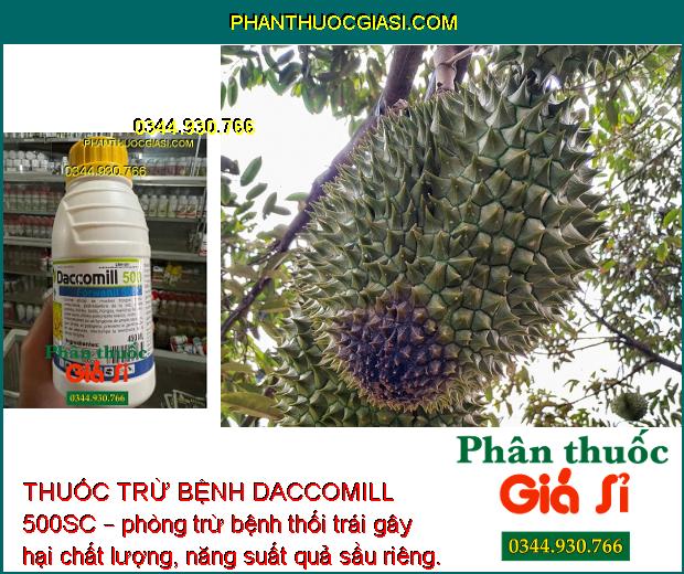 THUỐC TRỪ BỆNH DACCOMILL 500SC – ĐẶC TRỊ NẤM HỒNG - PHẤN TRẮNG - THỐI RỄ