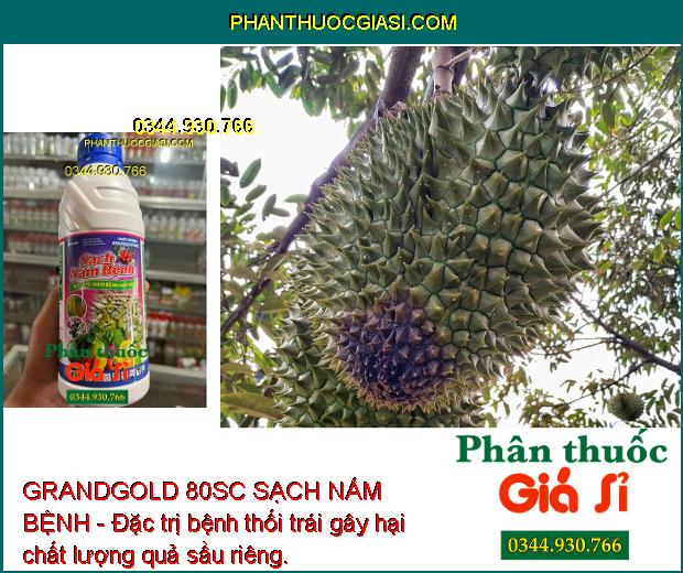 GRANDGOLD 80SC SẠCH NẤM BỆNH - Đặc trị nấm bệnh gây hại, giúp cây trồng sinh trưởng tốt, năng suất mùa vụ cao.