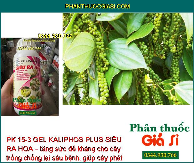 PK 15-3 GEL KALIPHOS PLUS SIÊU RA HOA – Bung Hoa Đồng Loạt - Tăng Đậu Trái - Hạn Chế Rụng Trái Non