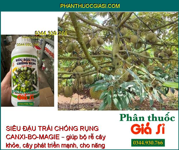 SIÊU ĐẬU TRÁI CHỐNG RỤNG CANXI-BO-MAGIE – Chống Rụng Trái - Chống Thối Trái - Nứt Trái