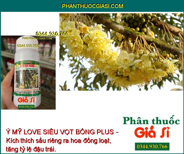 Ý MỸ LOVE SIÊU VỌT BÔNG PLUS – Kích Thích Ra Hoa Trái Vụ 