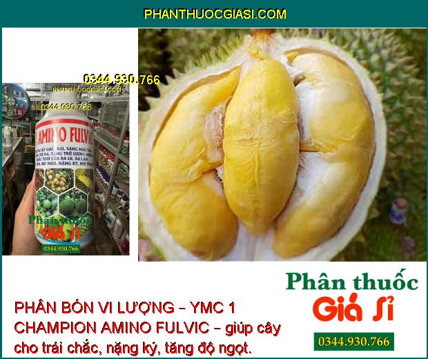 PHÂN BÓN VI LƯỢNG – YMC 1 CHAMPION AMINO FULVIC – Tẩy Ghẻ Trái – Chắc Trái Nặng Ký - Tăng Độ Ngọt 