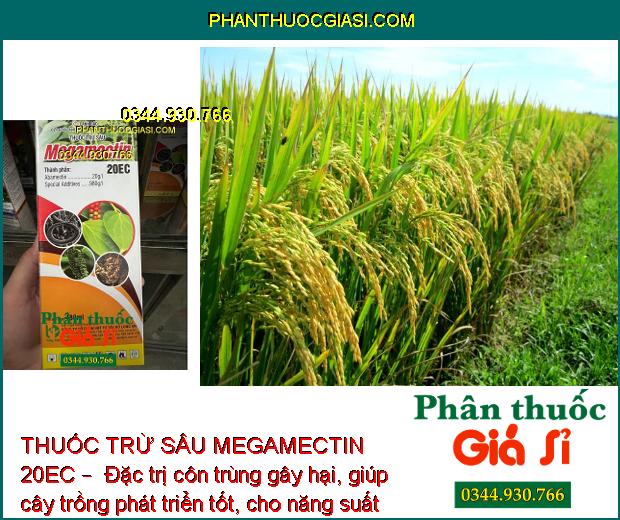 THUỐC TRỪ SÂU MEGAMECTIN 20EC –  Đặc Trị Sâu Cuốn Lá - Sâu Đục Quả - Bọ Trĩ - Nhện Đỏ