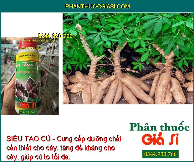 SIÊU TẠO CỦ – Giúp Tạo Củ Nhanh - Tăng Tinh Bột - Tăng Đề Kháng