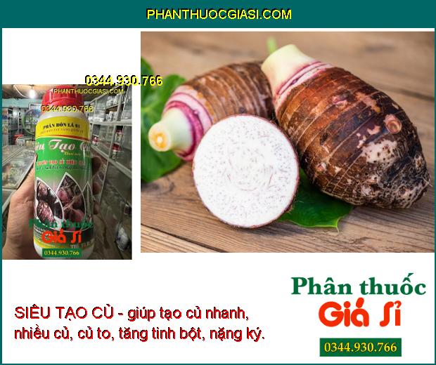 SIÊU TẠO CỦ – Giúp Tạo Củ Nhanh - Tăng Tinh Bột - Tăng Đề Kháng