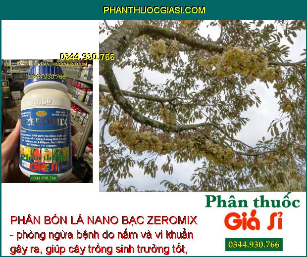 PHÂN BÓN LÁ NANO BẠC ZEROMIX- Ngăn Ngừa Các Bệnh Do Nấm Và Vi Khuẩn Gây Ra