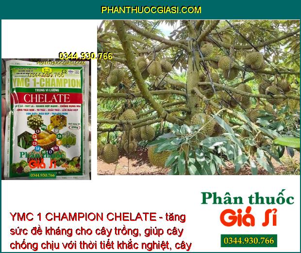 YMC 1 CHAMPION CHELATE - Quang Hợp Mạnh - Chống Rụng Hoa - Trái Non - To Trái - Màu Đẹp