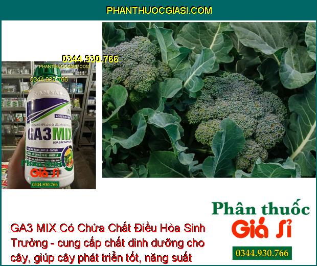 GA3 MIX Có Chứa Chất Điều Hòa Sinh Trưởng - Ra Rễ Cực Mạnh - Dày Lá - To Trái