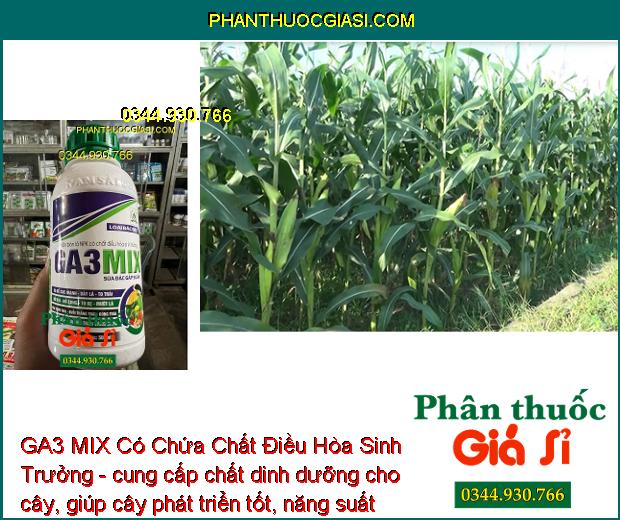 GA3 MIX Có Chứa Chất Điều Hòa Sinh Trưởng - Ra Rễ Cực Mạnh - Dày Lá - To Trái