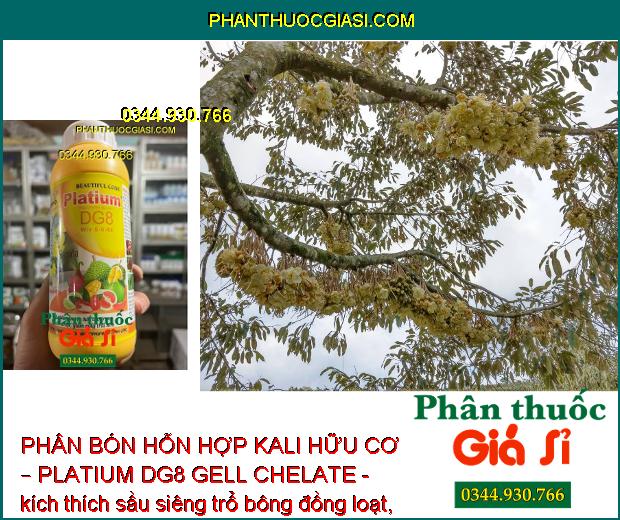 PHÂN BÓN HỖN HỢP KALI HỮU CƠ – PLATIUM DG8 GELL CHELATE DÙNG CHO CÂY TRỒNG