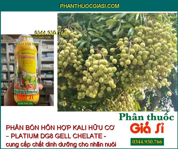 PHÂN BÓN HỖN HỢP KALI HỮU CƠ – PLATIUM DG8 GELL CHELATE DÙNG CHO CÂY TRỒNG