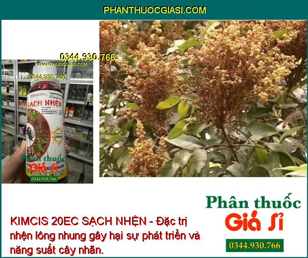 KIMCIS 20EC SẠCH NHỆN - Đặc Trị Các Loại Nhện Đỏ - Nhện Gié