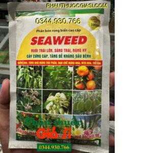 PHÂN BÓN RONG BIỂN CAO CẤP SEAWEED- Nuôi Trái Lớn, Sáng Trái,Nặng Ký