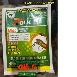 CHẾ PHẨM DIỆT CÔN TRÙNG ROCK KILL- Đặc Trị Côn Trùng Chích Hút - Nhện Đỏ - Bọ Trĩ - Rầy Nâu