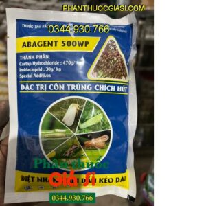 ABAGENT 50WP- Đặc Trị Sâu Cuốn Lá Hại Lúa - Sâu Đục Thân -Côn Trùng Chích Hút