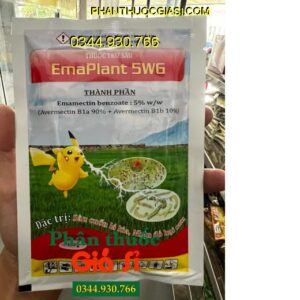 EMAPLANT 5WG- Đặc Trị Sâu Cuốn Lá- Nhện Đỏ Hại Cam