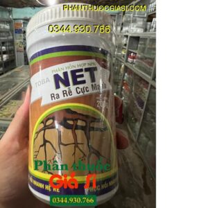 TOBA NET RỄ – KÍCH THÍCH RA RỄ CỰC MẠNH CHO CÂY TRỒNG