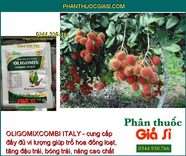 OLIGOMIXCOMBI ITALY- Bổ Sung Vi Lượng Chống Vàng Lá - Hoa Trổ Đồng Loạt - Tăng Đậu Trái