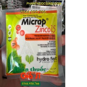 MICRAP ZINCO 15 ITALIA - Ra Hoa Đồng Loạt - Tăng Thụ Phấn - Chống Rụng Hoa - Trái Non