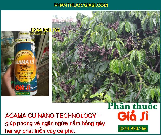 AGAMA CU NANO TECHNOLOGY – Bảo Vệ Cây - Ngăn Ngừa Sự Phát Triển Của Nấm Bệnh