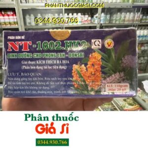 NT 1602 HK2 - PHÂN BÓN RỄ - Kích Rễ Khỏe - Phát Triển Mầm Hoa - Cánh Dày 