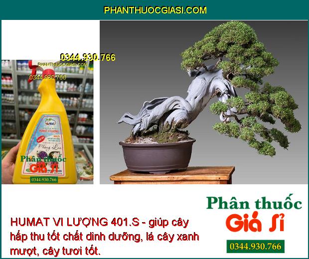 HUMAT VI LƯỢNG 401.S - Phân Bón Đa Vi Lượng Cao Cấp Phun Trực Tiếp Trên Lá