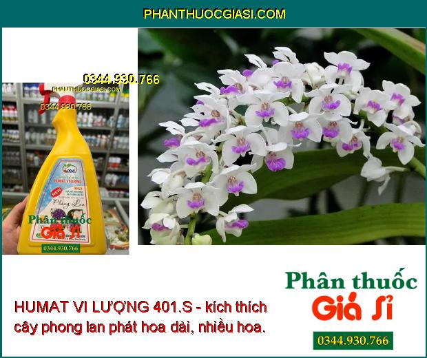 HUMAT VI LƯỢNG 401.S - Phân Bón Đa Vi Lượng Cao Cấp Phun Trực Tiếp Trên Lá