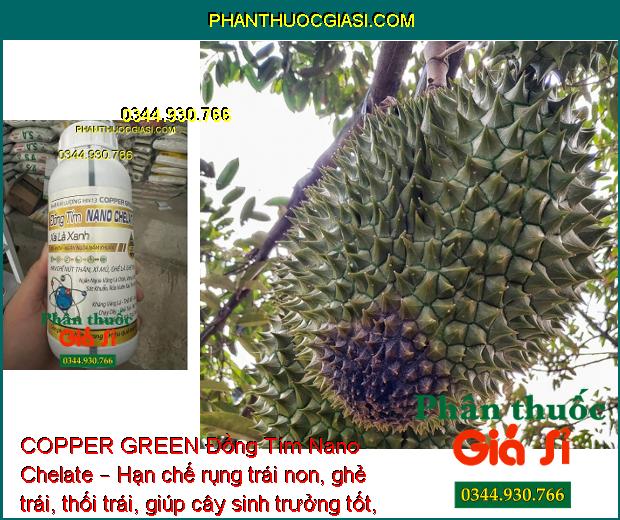 COPPER GREEN Đồng Tím Nano Chelate – Sát Khuẩn -  Ngăn Ngừa Nấm Bệnh - Tăng Sức Đề Kháng