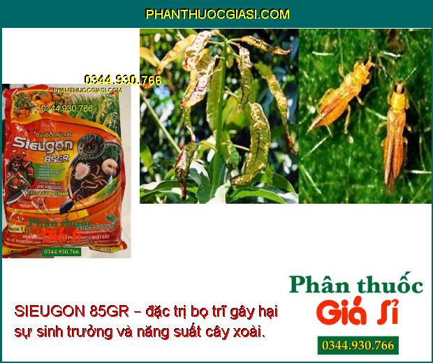 SIEUGON 85GR – Đặc Trị Đuông Dừa - Sâu Đục Thân - Tuyến Trùng