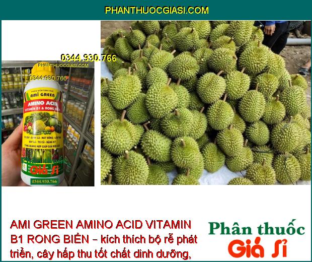 AMI GREEN AMINO ACID VITAMIN B1 RONG BIỂN – Giải Độc Cây - Kích Thích Sinh Trưởng