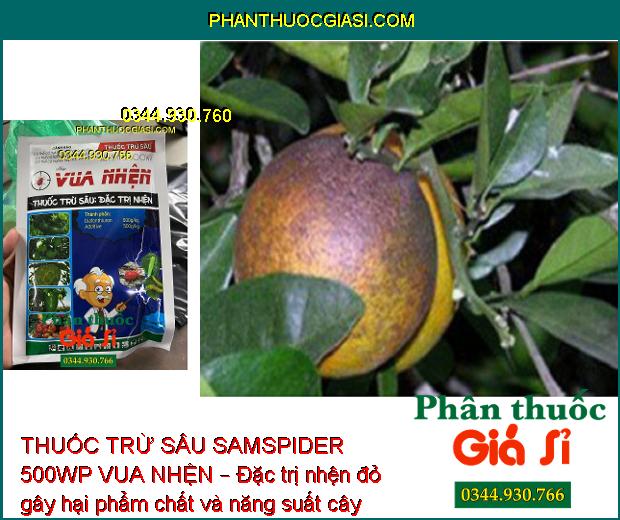 THUỐC TRỪ SÂU SAMSPIDER 500WP VUA NHỆN – Đặc Trị Nhện Trên Cây Nho