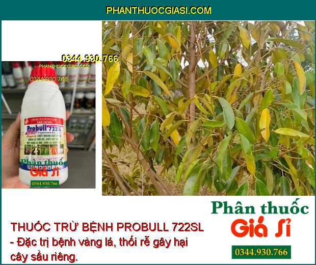 THUỐC TRỪ BỆNH PROBULL 722SL - Đặc Trị Tuyến Trùng - Chết Nhanh Chết Chậm - Thối Rễ - Nứt Thân Xì Mủ