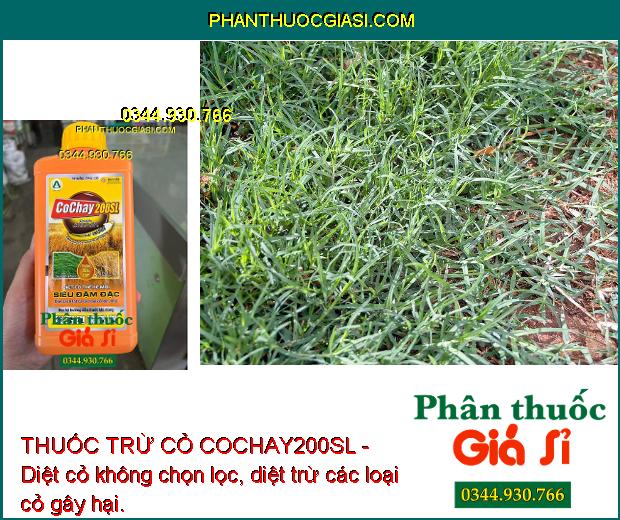 THUỐC TRỪ CỎ COCHAY200SL - Diệt cỏ không chọn lọc, diệt trừ các loại cỏ gây hại.