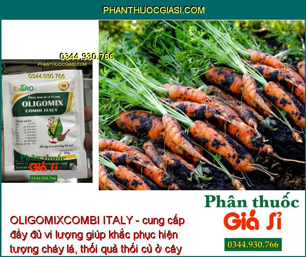 OLIGOMIXCOMBI ITALY- Bổ Sung Vi Lượng Chống Vàng Lá - Hoa Trổ Đồng Loạt - Tăng Đậu Trái