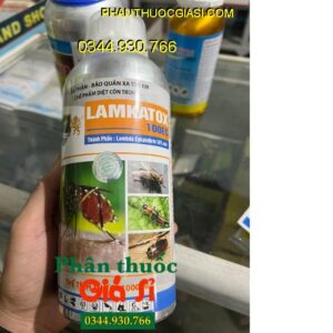 THUỐC TRỪ MUỖI - RUỒI - KIẾN - GIÁN - CÔN TRÙNG LAMKATOX 100 EC