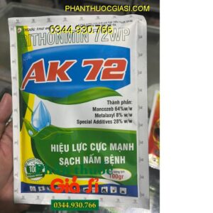 RITHONMIN 72WP AK 72 - Đặc Trị Rỉ Sắt - Thán Thư -  Thối Nhũn - Nấm Hồng