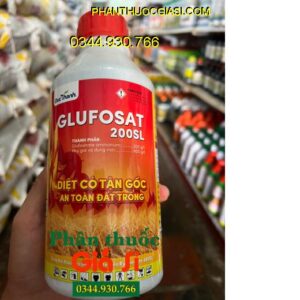 GLUFOSAT 200SL- Thuốc Đặc Trị Các Loại Cỏ Đã Kháng Thuốc