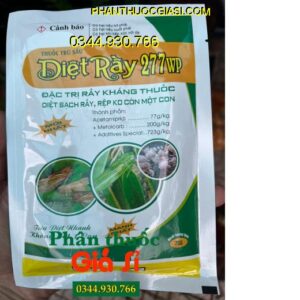 DIỆT RẦY 277WP – Đặc Trị Rầy Kháng Thuốc - Rầy Nâu Trên Lúa