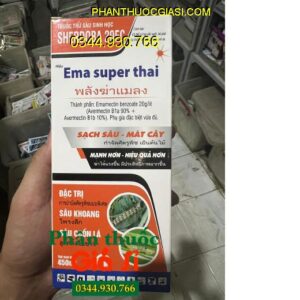 THUỐC TRỪ SÂU SINH HỌC SHERDOBA 20EC- DIỆT SẠCH SÂU-MÁT CÂY