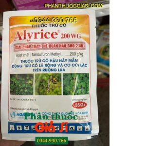 ALYRICE 200WG - Trừ Cỏ Hậu Nảy Mầm - Trừ Cỏ Lá Rộng - Cỏ Cói Lác Trên Lúa