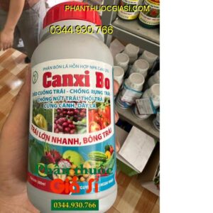 CANXI BO - Mát Bông - Chống Rụng Trái - Nứt Trái - Thối Trái - Cứng Cành - Dày Lá