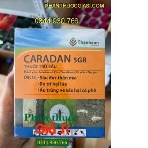 CARADAN 5GR - Đặc Trị Sâu Đục Thân - Bọ Trĩ Hại Lúa - Ấu Trùng Ve Sầu