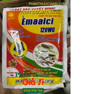 EMAAICI 120WG - Đặc Trị Sâu Tơ - Bọ Trĩ - Nhện Gié - Rầy Xanh - Sâu Cuốn Lá - Rệp Muội