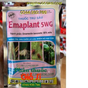 EMAPLANT 5WG - Đặc Trị Sâu Cuốn Lá - Nhện Đỏ - Bọ Trĩ - Rệp Sáp - Rầy Nâu