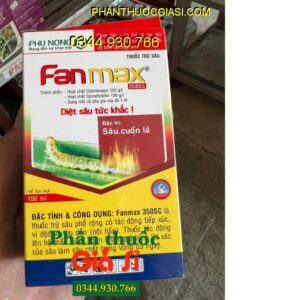 FANMAX 350SC - Đặc Trị Sâu Cuốn Lá - Sâu Đục Thân - Sâu Tơ