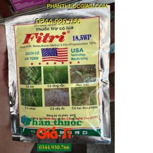 FITRI 18,5WP - Diệt Trừ Cỏ Bợ - Cỏ Lồng Vực - Cỏ Chác - Cỏ Vẩy Ốc